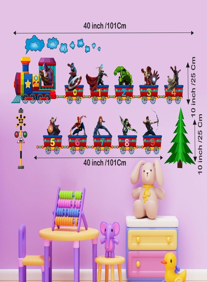 DivineDesigns قطار الأرقام للأطفال من تصميمات ديفاين ديزاينز - Image 3